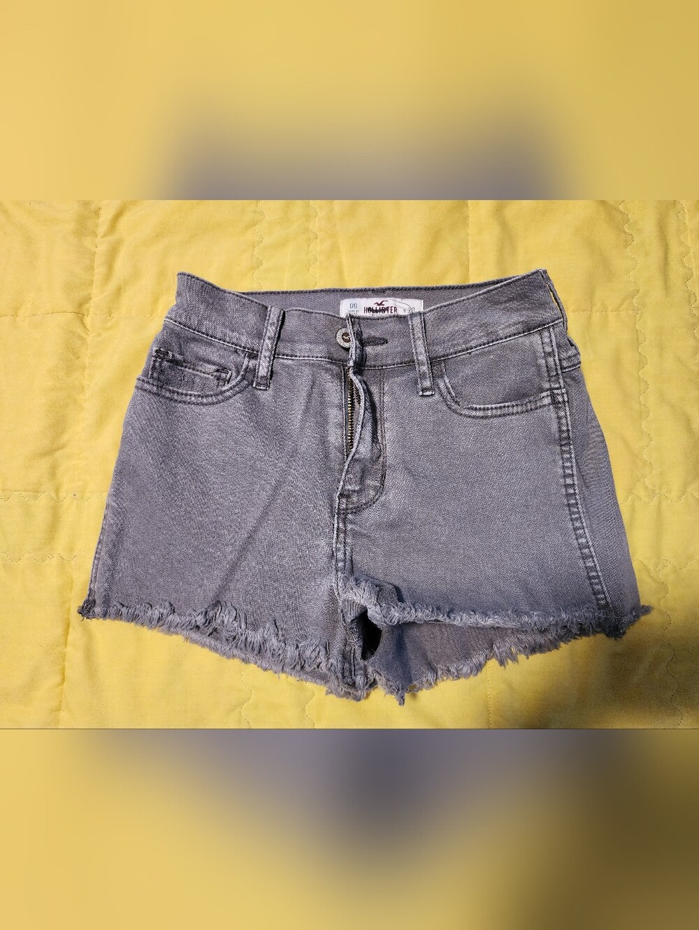 Hollister Cutoff Demin Jean Shorts 00 W23 Jorts Daisy Dukes